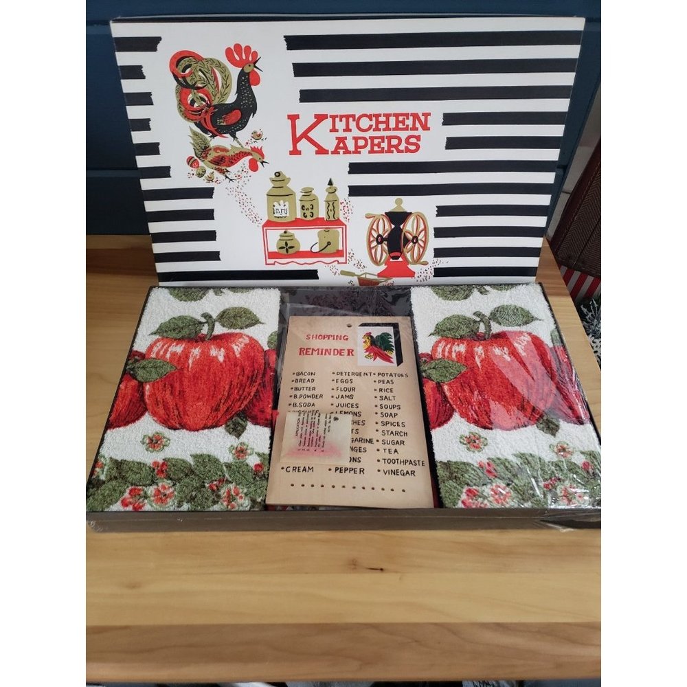 60s New In Box Kitchen‎ Kapers Kitchen Accessories Set